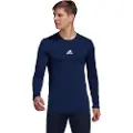 Adidas Tech-fit Langarmet T-skjorte