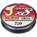 Daiwa J-Braid Grand X8 0,13 mm 135 m Light Grey