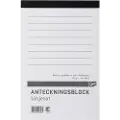 Other Notatbok A6 linjert, perforert, 5 stk