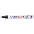 Artline Tekstilmarker Artline 750, rund, sort