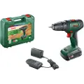 Bosch UniversalDrill 18 - Drill/driver - trådløs - 2 hastigheter - nøkkelfri borhylse 10 mm - 32 N·m inkludert lader - 18 V