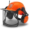 Husqvarna hjelm Functional fluorescerende med FM-radio