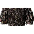 Superdry Vintage Smocked Crop T-skjorte