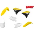 Polisport Mx Restyling Suzuki Rm125/250 01-08 Oem 90864 Plastsett