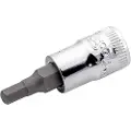 Bahco Skrutrekkerpipe 1/4” for sekskant-skruer, metrisk, Stikkontakt, 1/4, Metrisk, 1 hoder, 8 mm, Stål