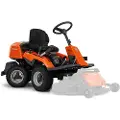 Husqvarna Rider R 214T Frontklipper - - Batteritrimmer på kjøpet