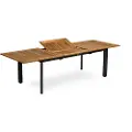 Hillerstorp HillerstorpNYDALA bord 96x200/280 cmSvartSpisebordFra Homeroom