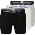 Ralph Lauren for man. 714835887004 Pack of three Brief boxers black, grey, white (L), Homewear, Cotton