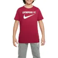 Nike Fc Liverpool 22/23 Swoosh Junior T-skjorte Med Korte Ermer