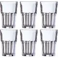 GuGus Glas Granity Tumbler 35 cl Ø8.5x12.2 cm Hærdet,6 stk/pk