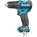 Makita DF332DZ, Boremaskin med pistolgrep, Nøkkelløs, Sort, Blå, 2,8 cm, 1 cm, 450 RPM