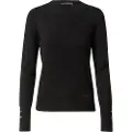 GUESS for woman. W2YR30Z2V62 Base collar jumper black (XS), Casual, Viscose, Long sleeve