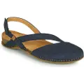 El naturalista for woman. 2581311NF005_0B0 Leather sandals N5813 Panglao blue (38), Flat, 1 to 3 cm