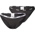 Puma Bikini Underwear Women (2-Pack), Clothing, Black, 1
