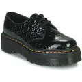 Dr. Martens 1461 Quad 3-eye Patent Lamper Leopard Embross Sko