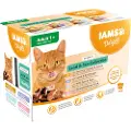 IAMS Cat Adult Land & Sea collection in Gravy 12x85g