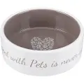 Trixie Keramikkskål Pet's Home - 300 ml, Ø 12 cm