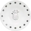 Trixie keramikktallerken for kattraser med kort snute - 200 ml, Ø 15 cm