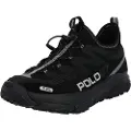 Ralph Lauren for man. 809860971001 Adventure 300LT leather shoes black (40), Flat, Laces, Casual