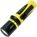 Led Lenser Ledlenser ATEX lommelykt, LED, oppladbar, 220lm, 140m, IP68, svart/gul (EX7R, Oppladbar)