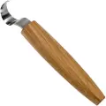 BeaverCraft Spoon Carving Knife 25 mm with leather sheath, oak