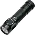 Nitecore E4K, Lommelykt, Sort, Aluminium, Knapper, 2 m, 2 m