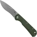 Black Fox Ciol foldekniv, green micarta