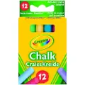 Crayola 12 coloured chalk, 12 stykker, Multi, 12 farger
