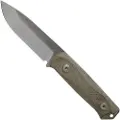 Lionsteel B41 Bushcraft kniv, green micarta