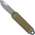 The James Brand The Elko - OD Green / Stainless / Micarta / Straight foldekniv