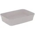 Ideal standard IPALYSS - Håndvask-Bowle 550x380x145 mm i betongrå, Uden hanehul, Uden overløb - Diamatec