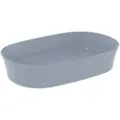 Ideal standard IPALYSS - Håndvask-Bowle 600x380x120 mm i powder, Uden hanehul, Uden overløb - Diamatec
