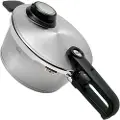 Fissler Vitavit Premium, 3,5 l, Rustfritt stål, 22 cm, Rustfritt stål, Avtagbar, Sort