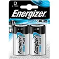 Energizer Max Plus - Batteri 2 x D - Alkalisk