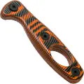 ESEE Xancudo G10 3D handle scales, Orange/Black