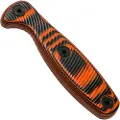 ESEE Xancudo G10 3D handle scales, Orange/Black