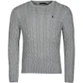 Ralph Lauren for man. 710775885013 Cotton jersey in grey ecru knitted jersey (XL), Casual