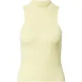 Urban Classics Short Rib Knit Turtleneck Ermeløs T-skjorte