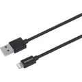 Essentials USB-kabel USB til Lightning MFi 20 cm - Svart