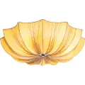 QAZQA Design taklampe beige 52 cm 3-lys - Plu