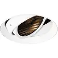 QAZQA Moderne nedfelt spotlight hvit GU10 AR111 rund uten ramme - Oneon Honey