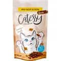 Catessy knasende snacks 65 g - Kylling, ost og taurin