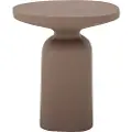Bloomingville BloomingvilleSidebord Milan, diameter 45 cmBrunSmåbordFra Homeroom