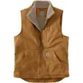 Carhartt Washed Duck Lined Mock Neck Vest