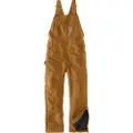 Carhartt Insulated Bib Overall Men's Brown XL