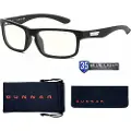 Gunnar Optiks Optiks Enigma, Rektangel, Spilling, Polykarbonat, Svart, Nylon-polymer, Klar