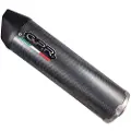 Gpr Exhaust Systems Furore Poppy Moto Guzzi Stelvio 1200 8v 11-17 Ref:gu.31.fupo Godkjent Oval Lyddemper