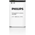 Philips ACC8100, Batteri, Lithium-Ion (Li-Ion), 1000 mAh, 3,7 V, 3,7 Wh, Cd (kadmium), Hg (kvikksølv), Pb (bly)
