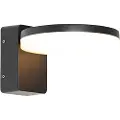 QAZQA Moderne vegglampe utendørs sort inkl. LED IP54 - Esmee