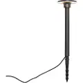 QAZQA Moderne piggspot sort inkl. LED IP54 - Skyf